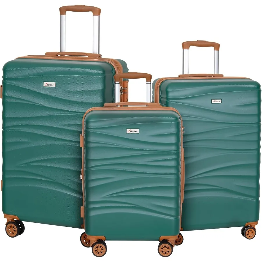 Expandable Hard Shell Luggage Set - Hardside Expandable 3PCS Luggage Set with