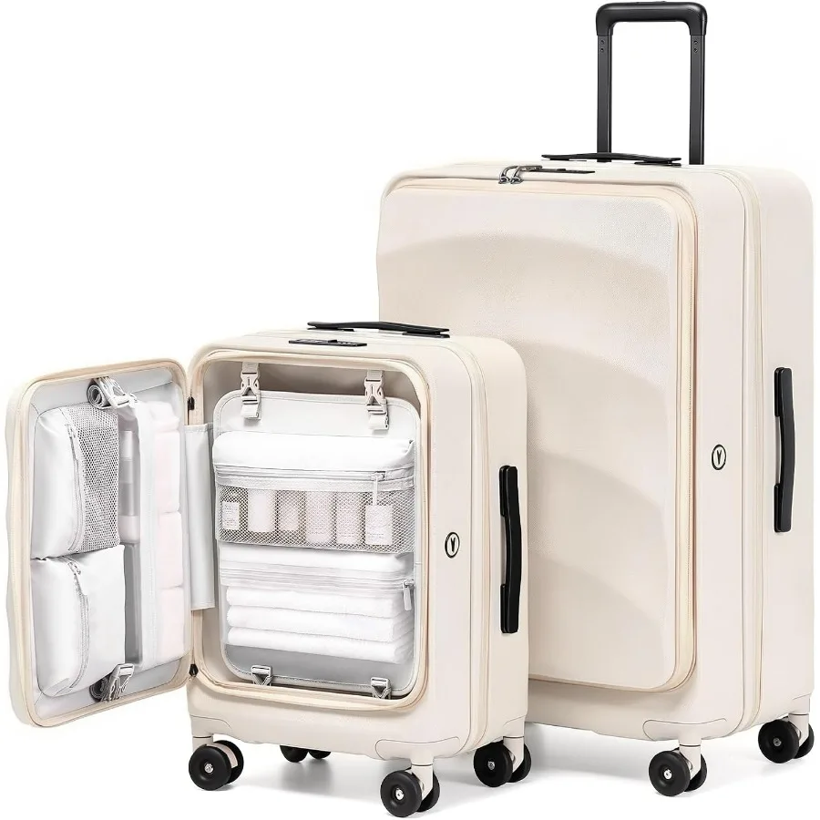Top Opening Expandable Luggage - Expandable Hard Shell Luggage Set ulasan dan harga