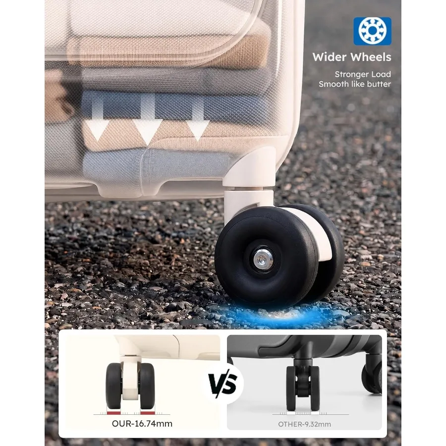 Top Opening Expandable Luggage - Expandable Hard Shell Luggage Set ulasan dan harga