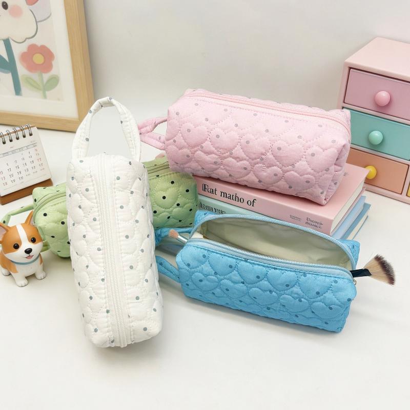 Portable Polka Dot Cosmetic Ba - Cosmetic Bags ulasan dan harga
