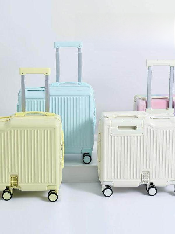 2026 New Children's Luggage Al - Aluminum Frame Carry On Luggage ulasan dan harga