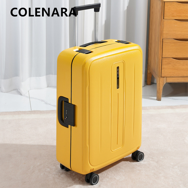 COLENARA Luggage Travel Bag 20 - Spinner Wheel Rolling Suitcase 20 Inch ulasan dan harga