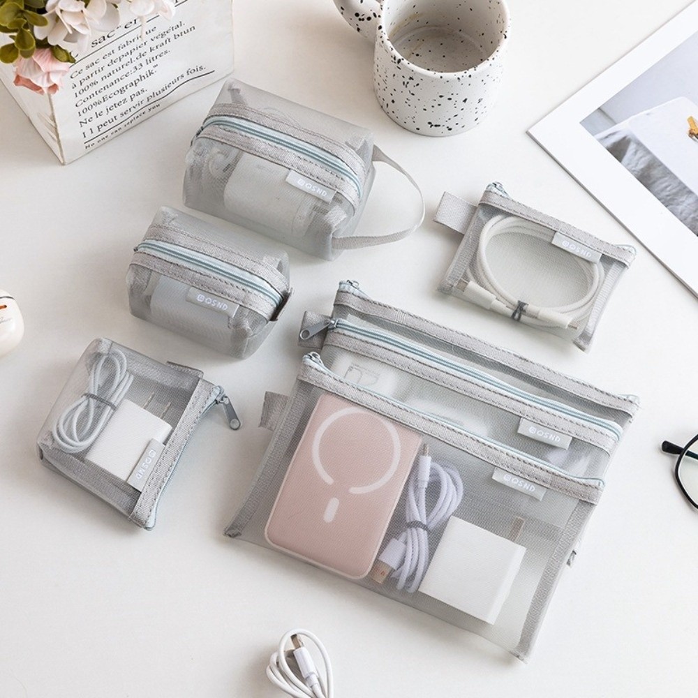 Multipurpose Nylon Transparent - Cosmetic Bags ulasan dan harga