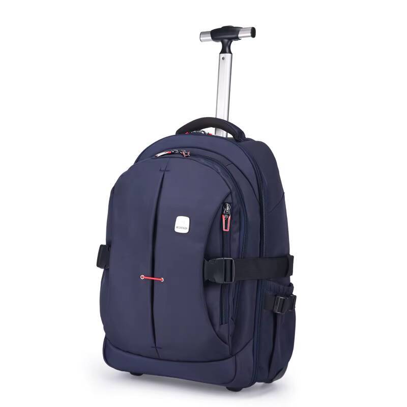 Wheeled Backpack Wheels Travel - Foldable Rolling Luggage Bag ulasan dan harga