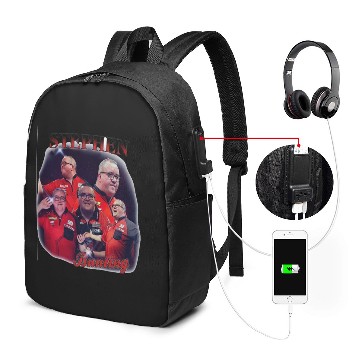 Stephen Bunting Bootleg Backpa - Backpacks ulasan dan harga