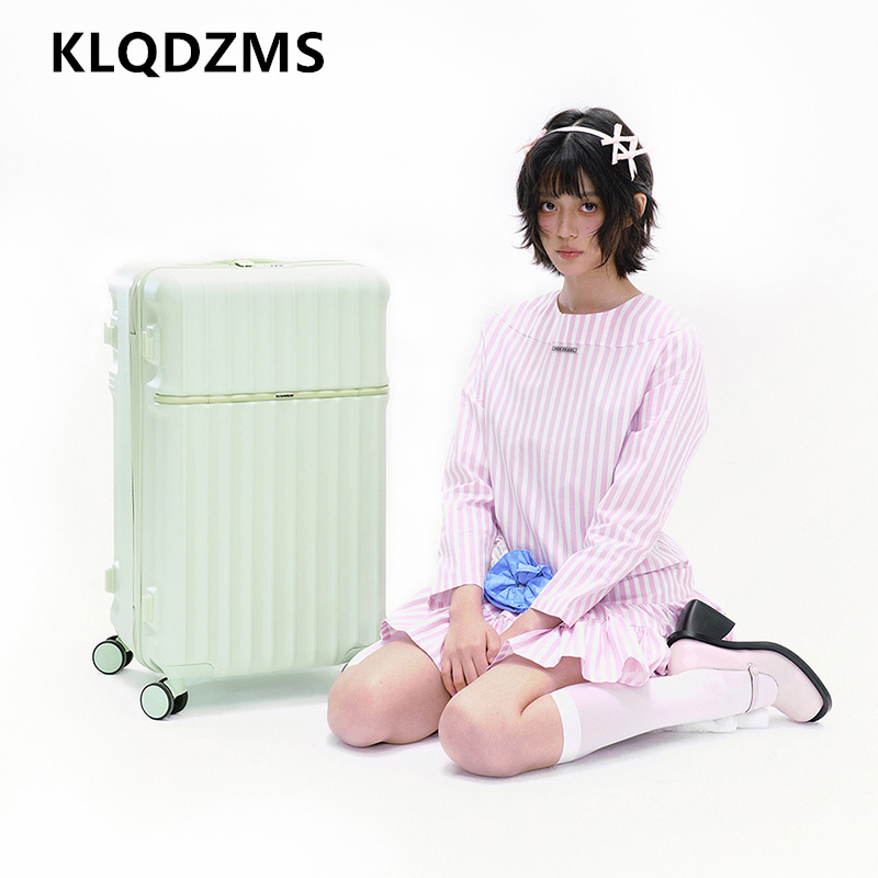 KLQDZMS Rolling Suitcase Large - Spinner Wheel Rolling Suitcase 20 Inch ulasan dan harga