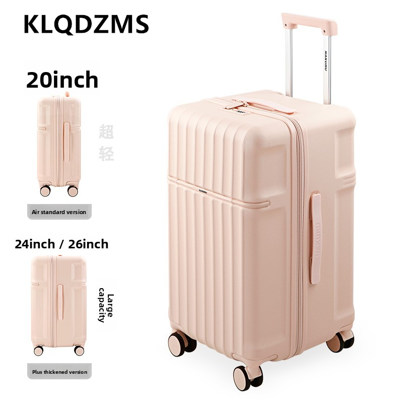KLQDZMS Rolling Suitcase Large - Spinner Wheel Rolling Suitcase 20 Inch ulasan dan harga
