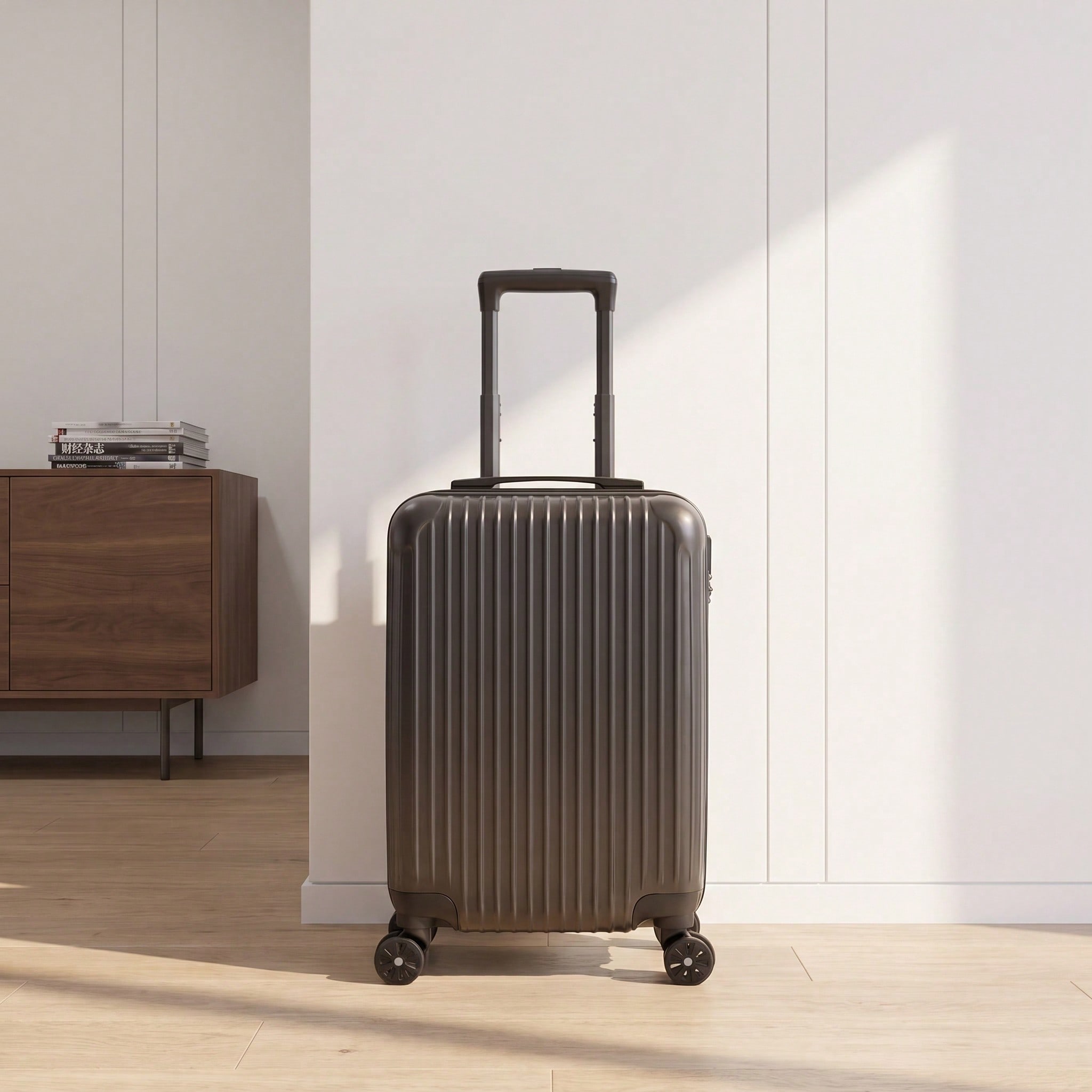 20 Inch ABS Hardside Carry On  - Cabin Size Lightweight Travel Trolley ulasan dan harga