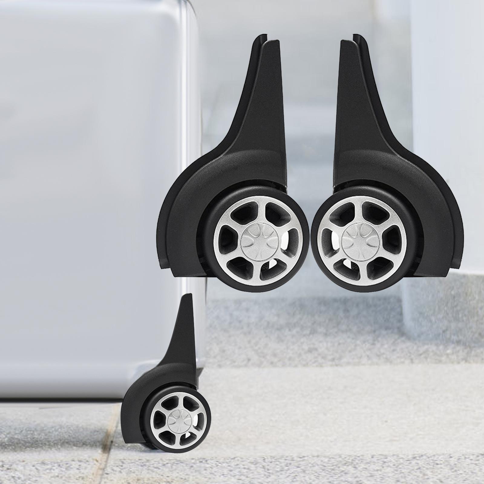2x Replacement Luggage Wheels  - Silent Replacement Luggage Wheels ulasan dan harga