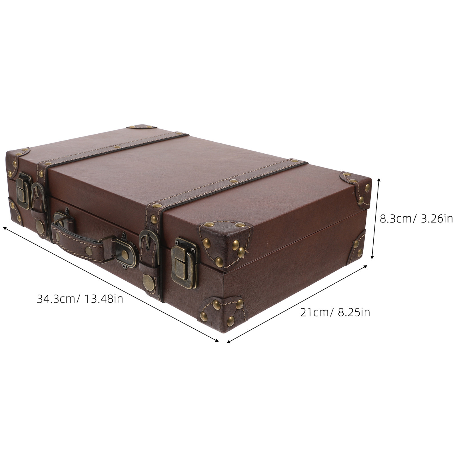 Retro Vintage Suitcase Trunk D - Retro Vintage Trunk Suitcase ulasan dan harga