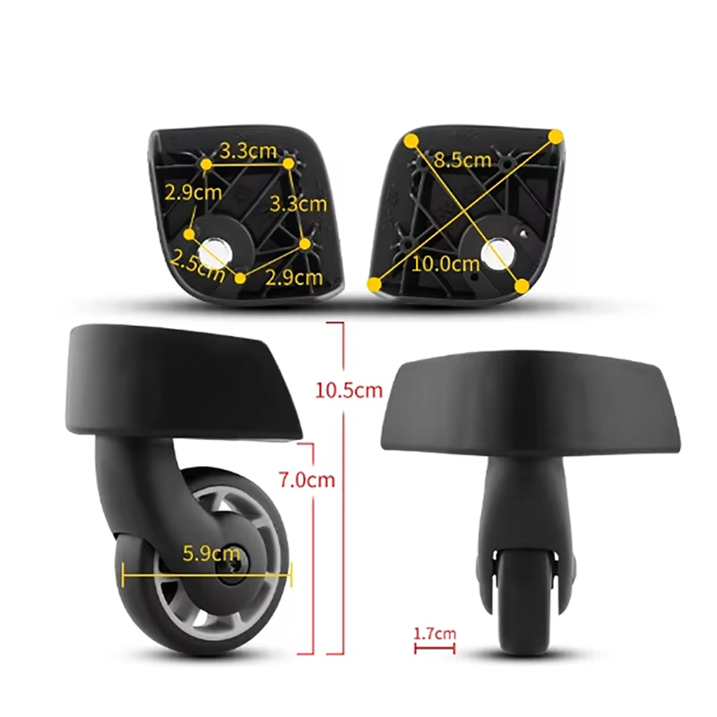 For Samsonite JY103 JY105 JY10 - Silent Replacement Luggage Wheels ulasan dan harga