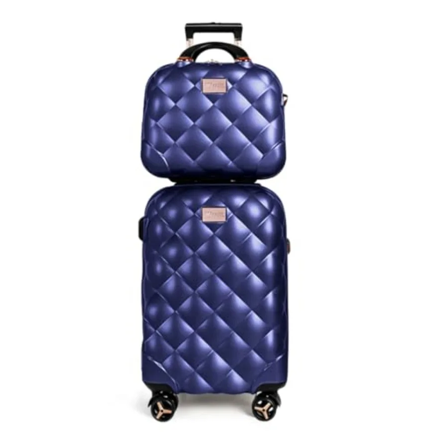 2-Piece Set 14/20in Carry On L - Expandable Hard Shell Luggage Set ulasan dan harga