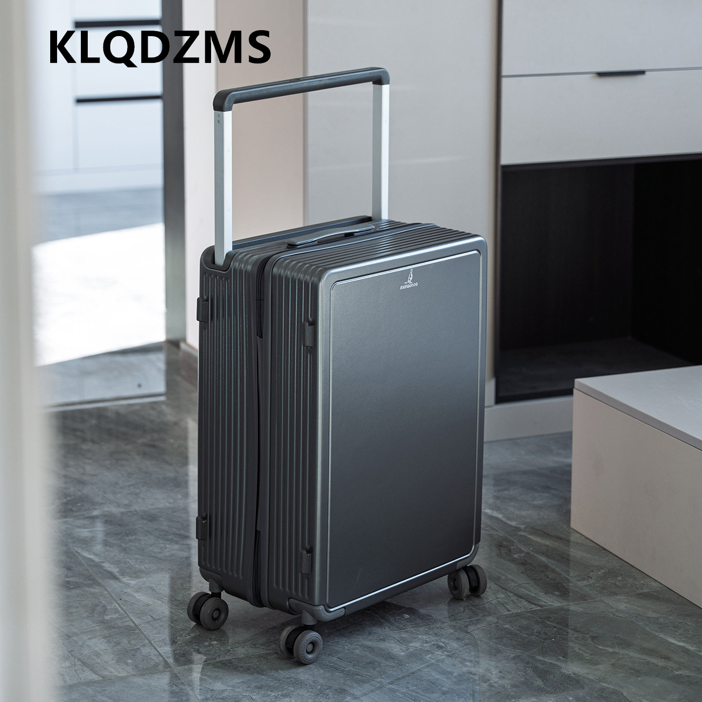 KLQDZMS Travel Luggage ABS+PC  - Spinner Wheel Rolling Suitcase 20 Inch ulasan dan harga