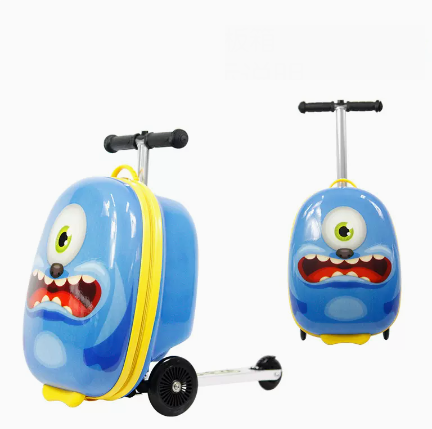 Children Scooter Suitcase skat - Kids Ride On Suitcase Scooter ulasan dan harga