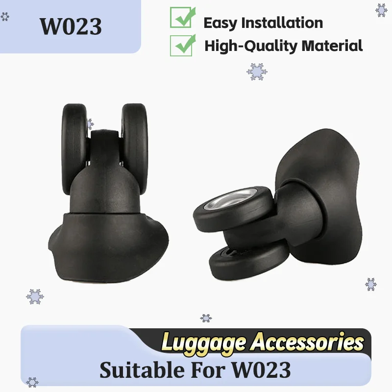 For W023 Luggage Wheel Repair  - Silent Replacement Luggage Wheels ulasan dan harga