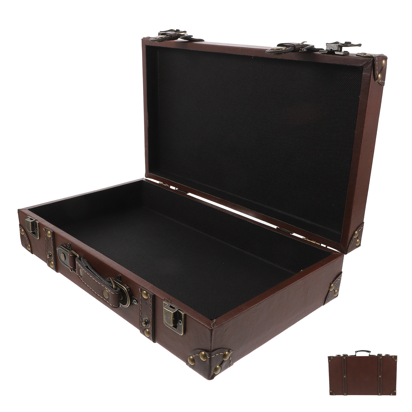 British Vintage Suitcase Trunk - Retro Vintage Trunk Suitcase ulasan dan harga