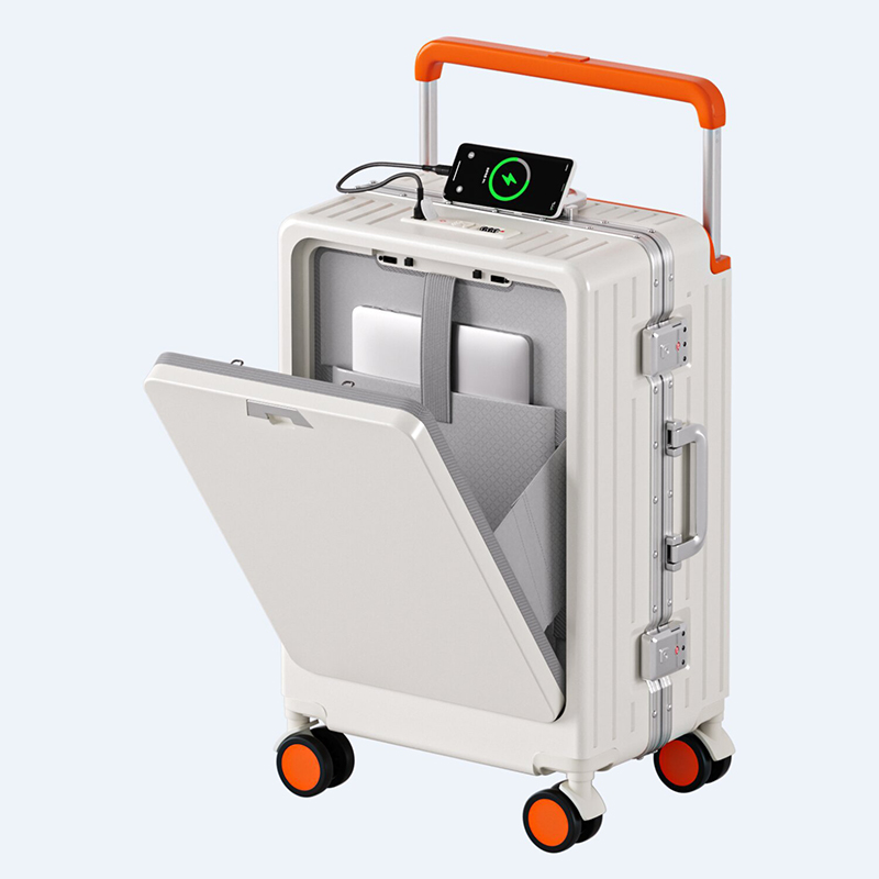 20/24/26 inch Aluminum Frame L - Spinner Wheel Rolling Suitcase 20 Inch ulasan dan harga