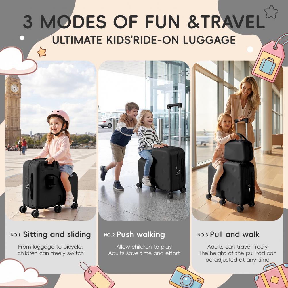 Fun Scooter 20 Inch Kids Ride  - Kids Ride On Suitcase Scooter ulasan dan harga