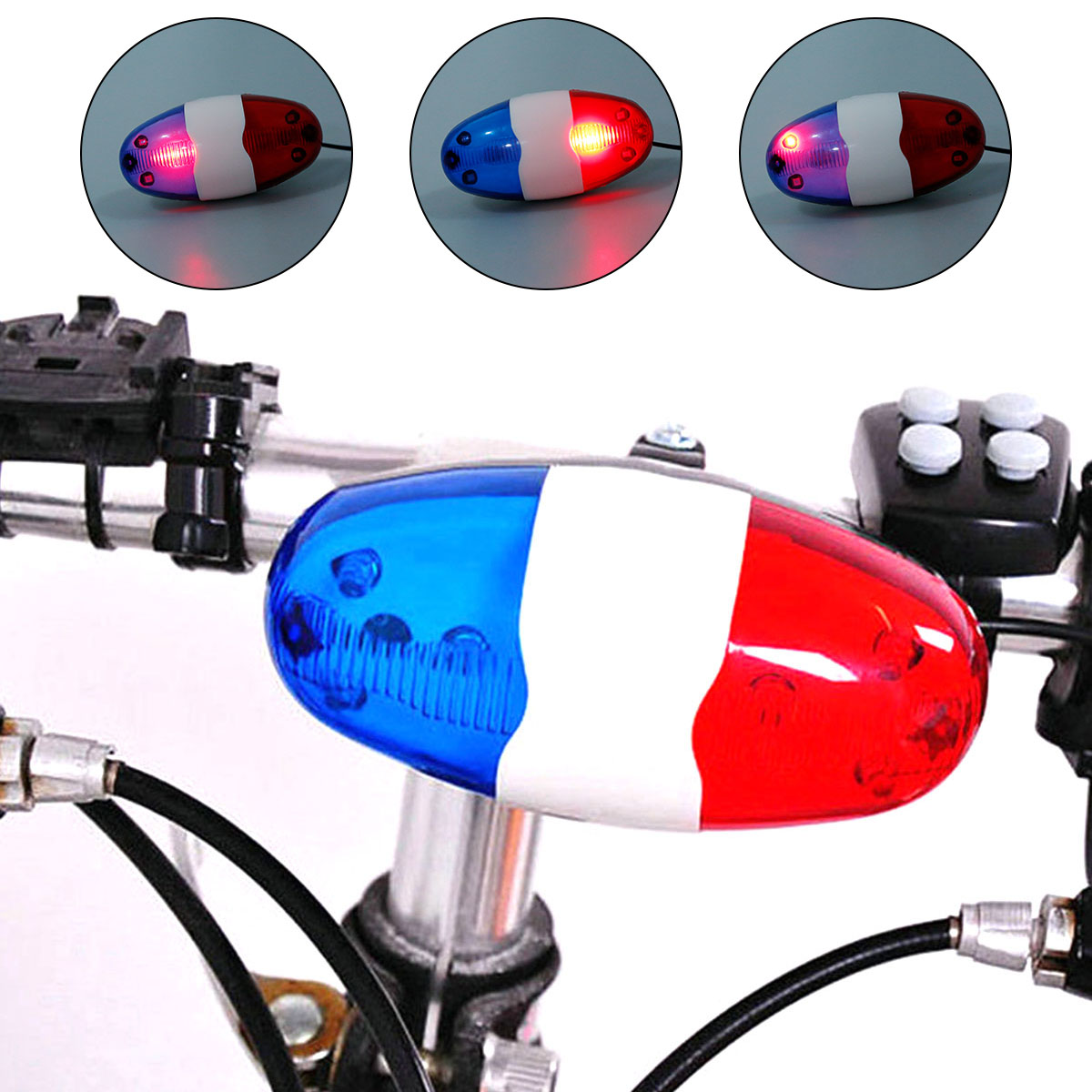 Bicycles Bell Police Car Light - Kids Ride On Suitcase Scooter ulasan dan harga